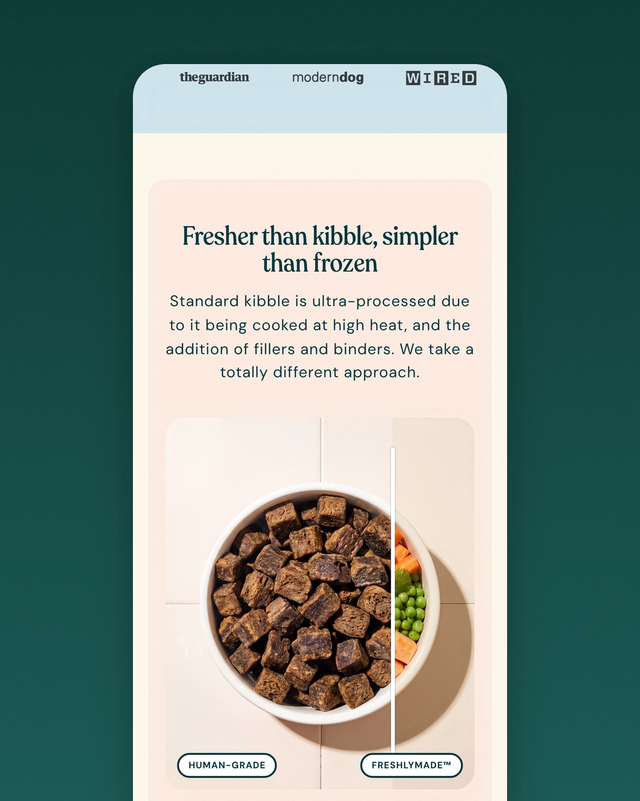Superwild: The same site on a small screen