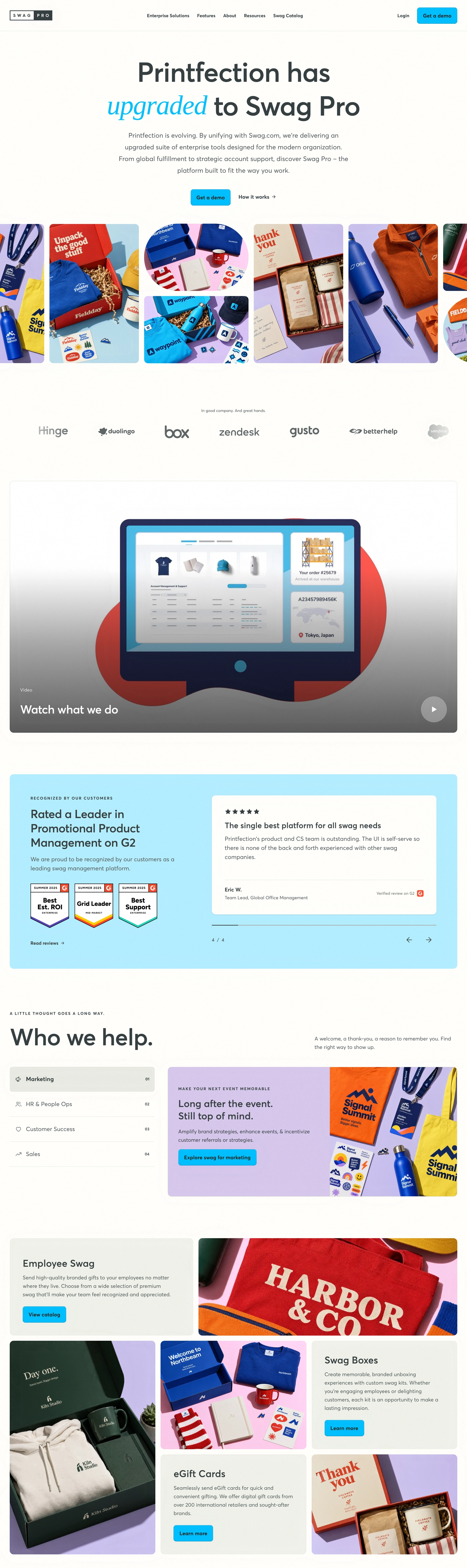 Swag Pro: Printfection has upgraded to Swag Pro