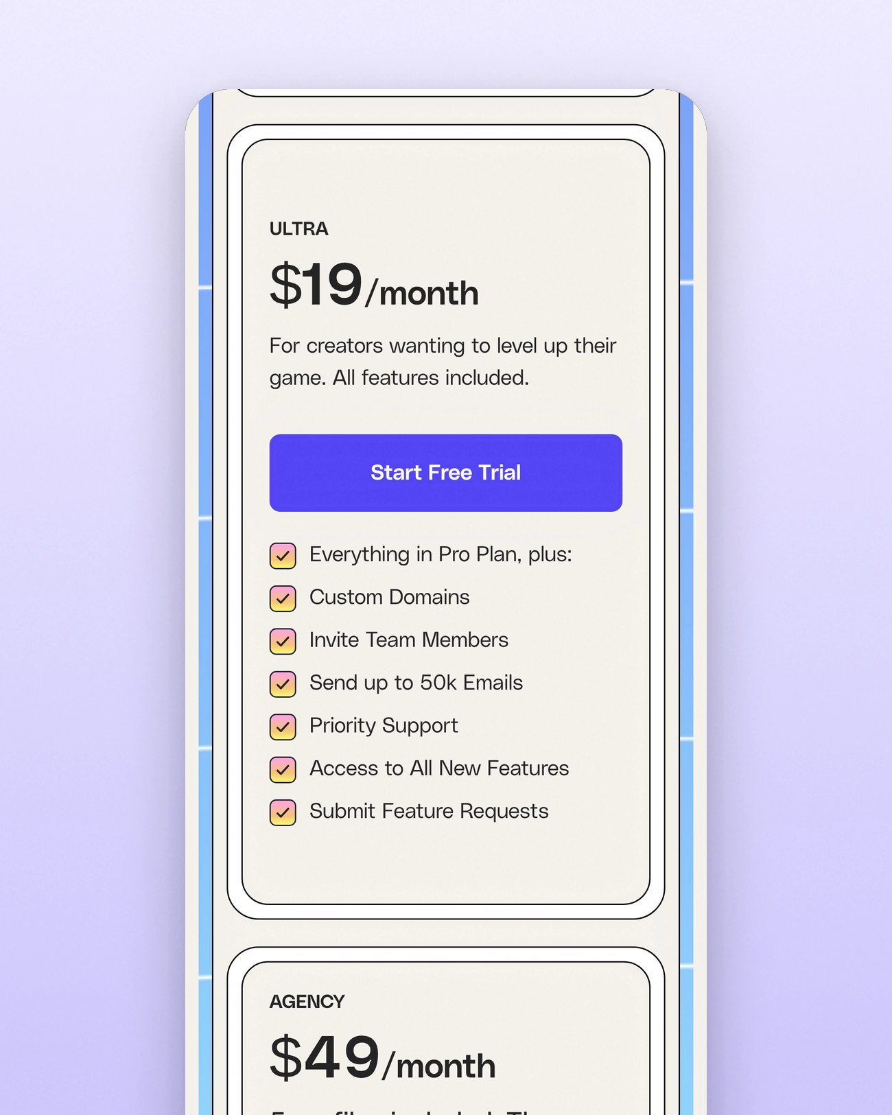 Zaap: Upgrades inside the app (2)